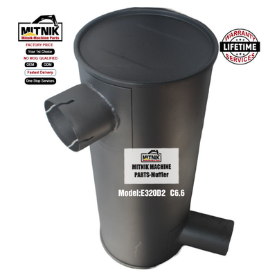 Excavator Spare Parts E320D2 Exhaust Muffler with Top Performance Pipes and Accessories