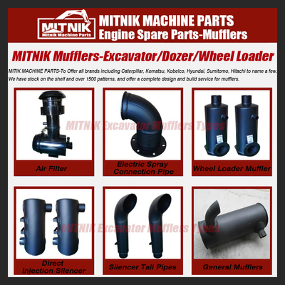 Directly Supply Volvo E329D Excavator Exhaust Muffler with 100% Tested Performance